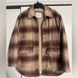 American Eagle Plaid Jacket